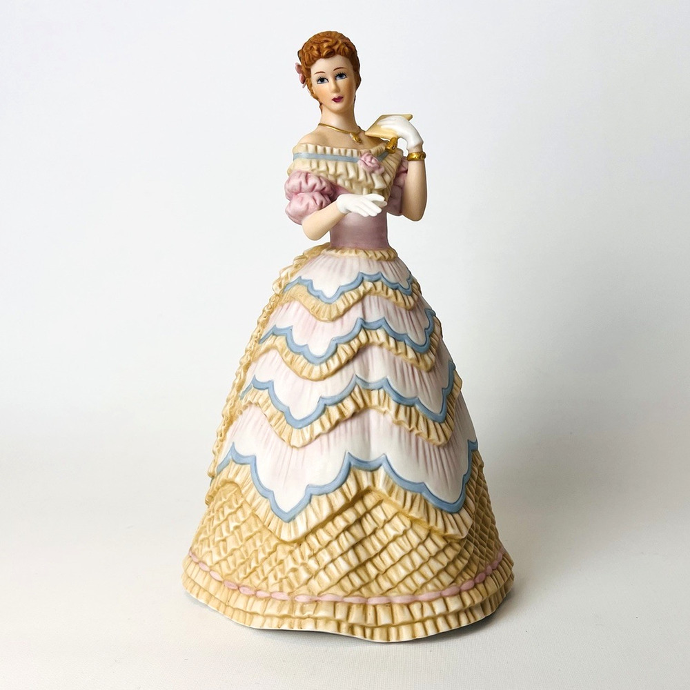 Lenox The Belle of the Ball Dancing Lady Figurine Porcelain Cake Topper VTG 1986
